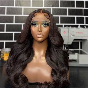 Virgin hair lace wig
